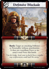 Defensive Blockade
